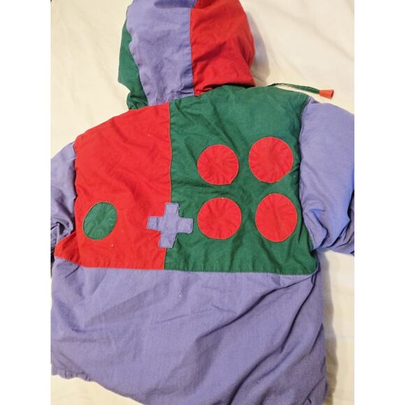 Vintage Brambilla Jacket 1980’s Toddler Unisex Sz 2 Retro 80% Down Puffer Rare - Picture 3 of 11